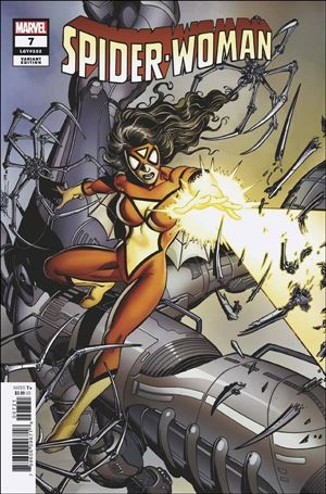 Spider-Woman (2020) issue 7-C George Perez 1:50 Hidden Gem Cover