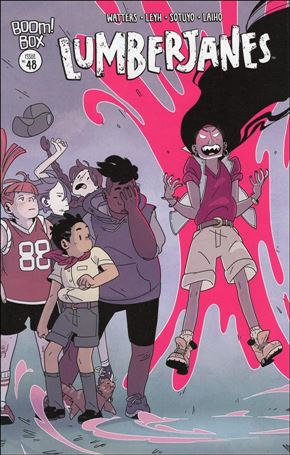 Lumberjanes issue 48 Kat Leyh Cover