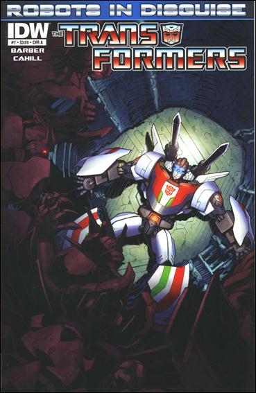 Transformers: Robots in Disguise (2012) issue 7 Andrew Griffith Cover
