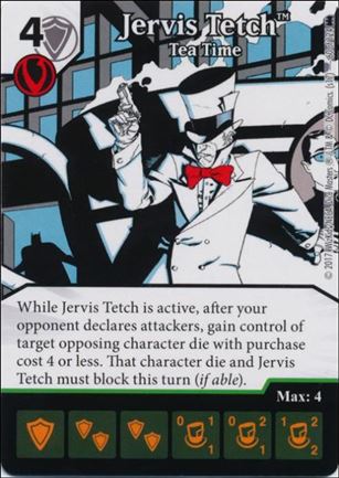 DC Comics Dice Masters Batman card 60 Jervis Tetch: Tea Time