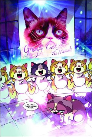 Grumpy Cat issue 2-E Steve Uy Virgin Cover