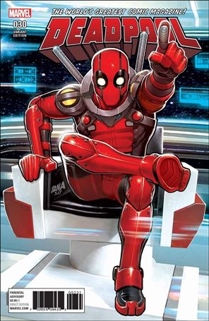 Deadpool (2016) issue 30-B David Nakayama Cover