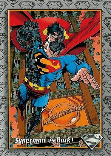 Return of Superman (Base Set) card 9 Superman is Back! 