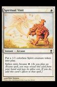 Magic the Gathering: Saviors of Kamigawa (Base Set) card 29 Spiritual Visit