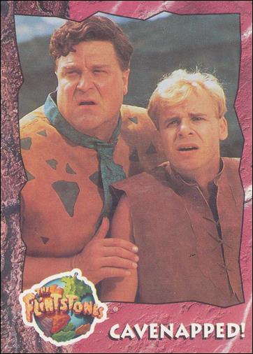 Flintstones: The Movie (Base Set) card 73 Cavenapped!