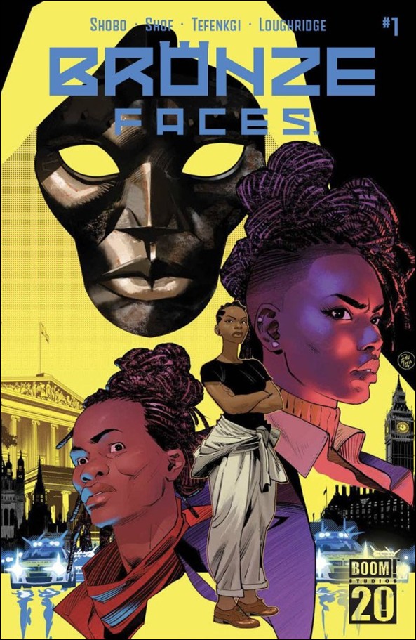 Bronze Faces issue 1-C Dan Mora Anniversary Cover