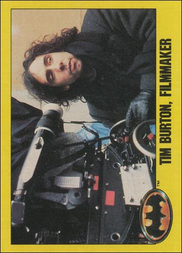Batman: Series 2 (Base Set) card 245 Tim Burton, Filmmaker
