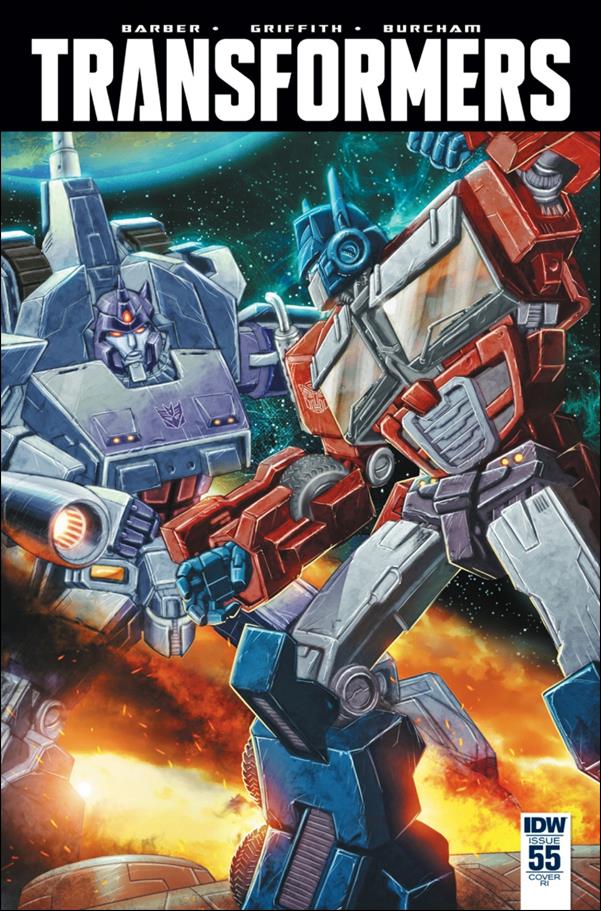 Transformers (2014) issue 55-C Carlos Valenzuela 1:10 Cover