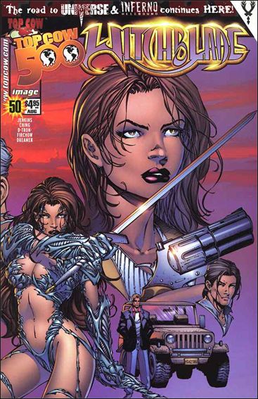 Witchblade (1995) issue 50 Brian Ching Wraparound Cover