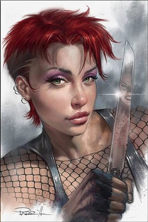 Sacred Six issue 5-R Lucio Parrillo Virgin Cover