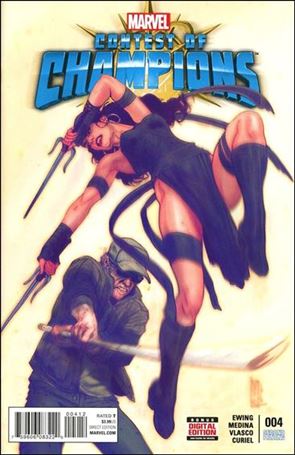 Contest of Champions issue 4-G Victor Ibanez Cover (2nd Printing)