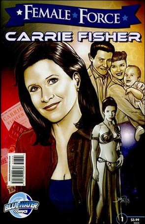 Female Force: Carrie Fisher Cover Image 1