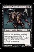 Magic the Gathering: 2014 Core Set (Base Set) card 107 Minotaur Abomination