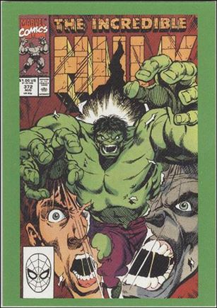 Incredible Hulk (Base Set) card 58 Incredible Hulk Cover #372