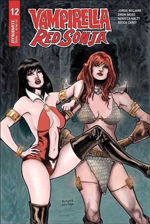 Vampirella / Red Sonja issue 12-B Dave Acosta Cover