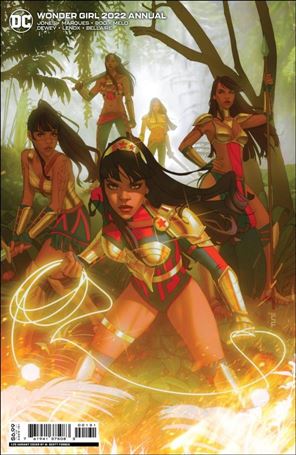 Wonder Girl 2022 Annual issue 1-C W. Scott Forbes 1:25 Cardstock Cover