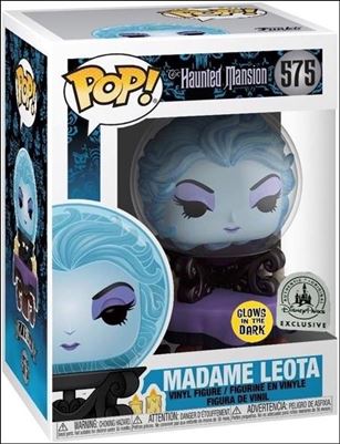 POP! Disney figure 575-B Madame Leota (Glow) Disney Parks Exclusive