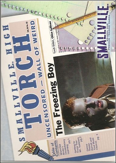 Smallville: Season One (Base Set) card 31 The Freezing Boy