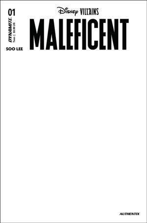Disney Villains: Maleficent issue 1-F Blank Authentix Cover