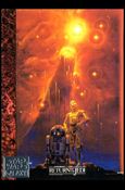 Star Wars Galaxy: Series 1 (Factory Base Set) card 74 Heat Seems to Rise