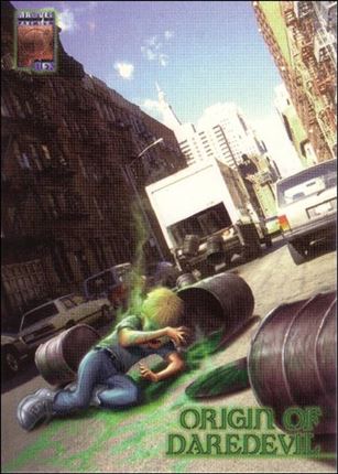 Marvel Premium QFX (Base Set) card 70 Origin of Daredevil