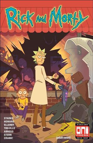Rick and Morty (2015) issue 38-E Walking Dead #1 Homage Color Cover 1/1500