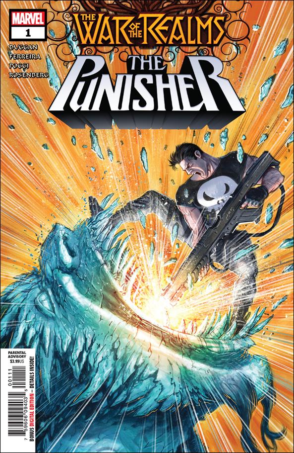 War of the Realms: The Punisher issue 1 Juan Ferreyra Cover