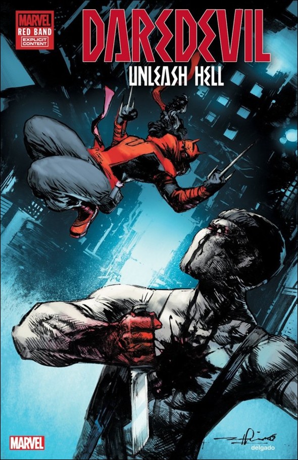 Daredevil: Unleash Hell - Red Band issue 2-D Gerardo Zaffino Cover (Unbagged)