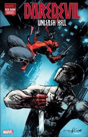 Daredevil: Unleash Hell - Red Band issue 2-D Gerardo Zaffino Cover (Unbagged)