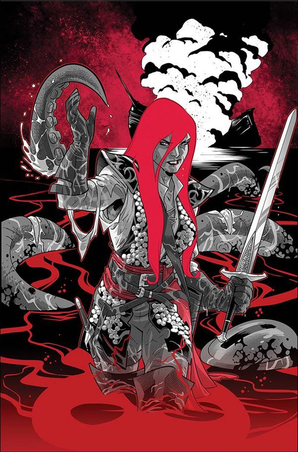 Red Sonja: Black White Red issue 3-N Sean Izaakse Virgin Cover