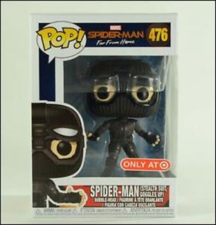 POP! Marvel figure 476 Spider-Man (Stealth Suit Googles Up)