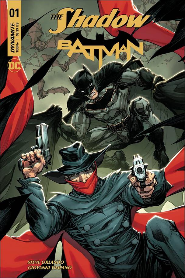 Shadow / Batman issue 1-G Howard Porter Cover