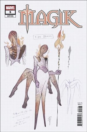 Magik (2025) issue 5-D Peach Momoko 1:10 Design Cover