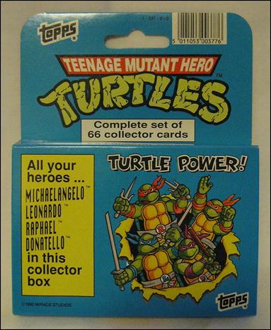 Teenage Mutant Hero Turtles (Ireland) card 4 Sealed Box Set