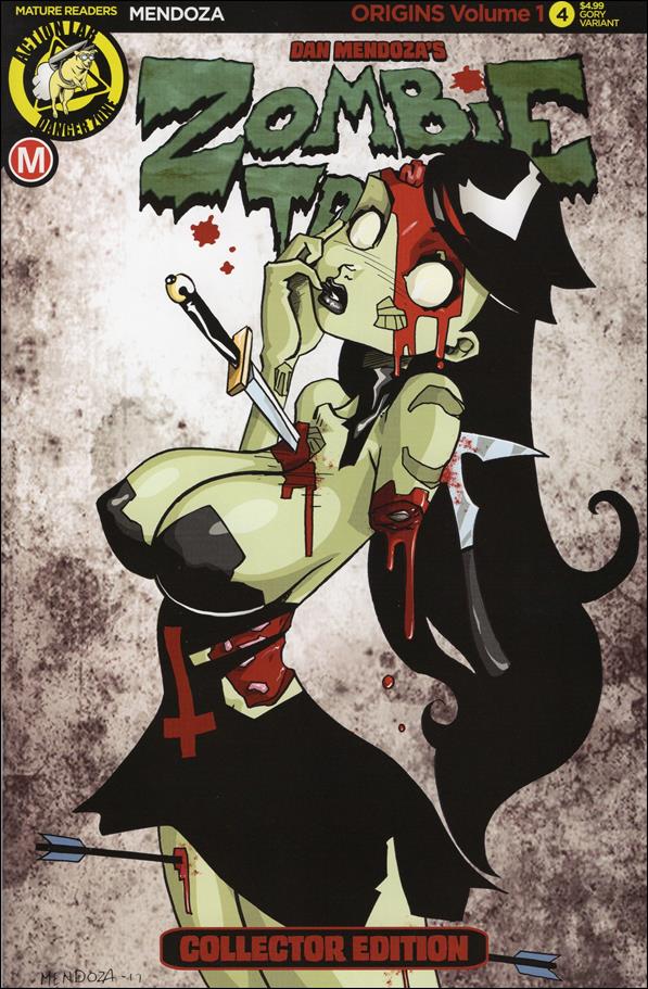 Zombie Tramp Origins issue 4-E Dan Mendoza Gory Cover