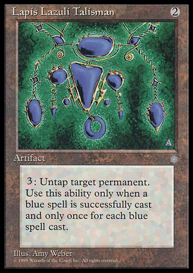 Magic the Gathering: Ice Age (Base Set) card 327 Lapis Lazuli Talisman