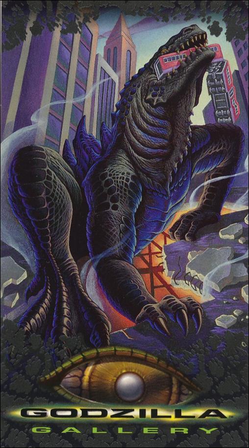 Godzilla Supervue (Base Set) card 62 No Place to Run