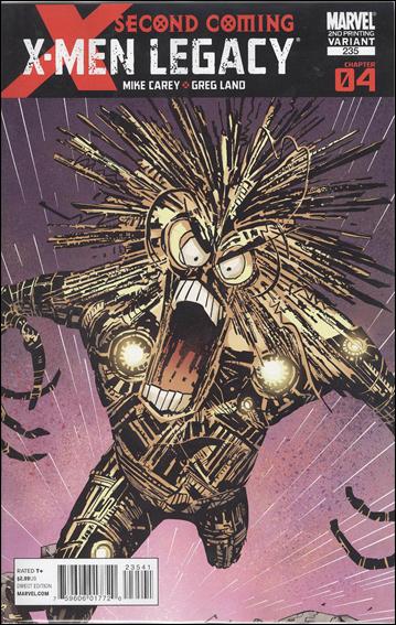 X-Men Legacy (2008) issue 235-D Greg Land Cover (2nd Printing)