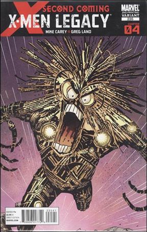 X-Men Legacy (2008) issue 235-D Greg Land Cover (2nd Printing)