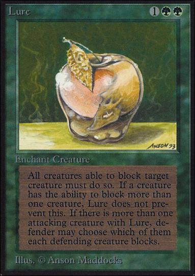 Magic the Gathering: Limited Edition Alpha (Base Set) card 211 Lure