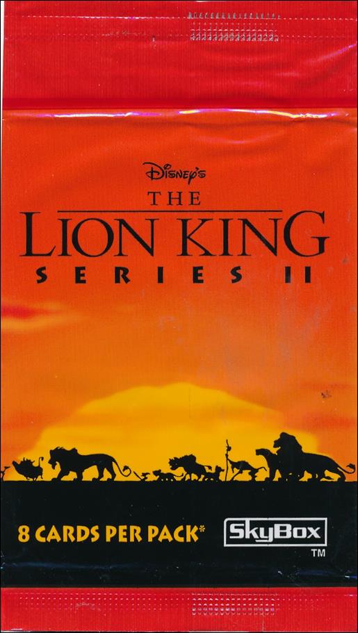 Lion King: Series II card 2 Sealed Pack