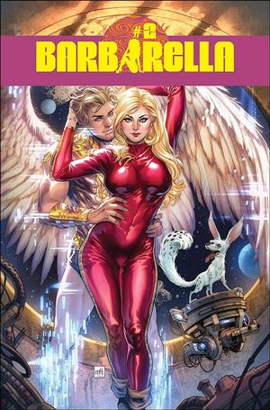 Barbarella (2021) issue 2-D Mike Krome Cover