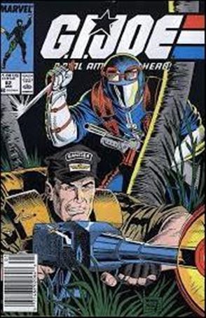 G.I. Joe: A Real American Hero issue 82-B Newsstand Cover