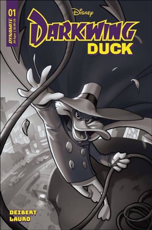 Darkwing Duck (2023) issue 1-V Leirix Li 1:10 B&W Cover