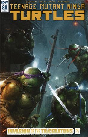 Teenage Mutant Ninja Turtles (2011) issue 80-D Francesco Mattina Frankie's Comics Cover