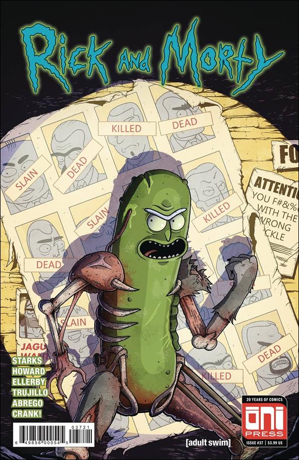 Rick and Morty (2015) issue 37-B Mike Vasquez Homage Cover