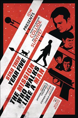 Star Trek: Year Five issue 11-B J.J. Lendl 1:10 Cover