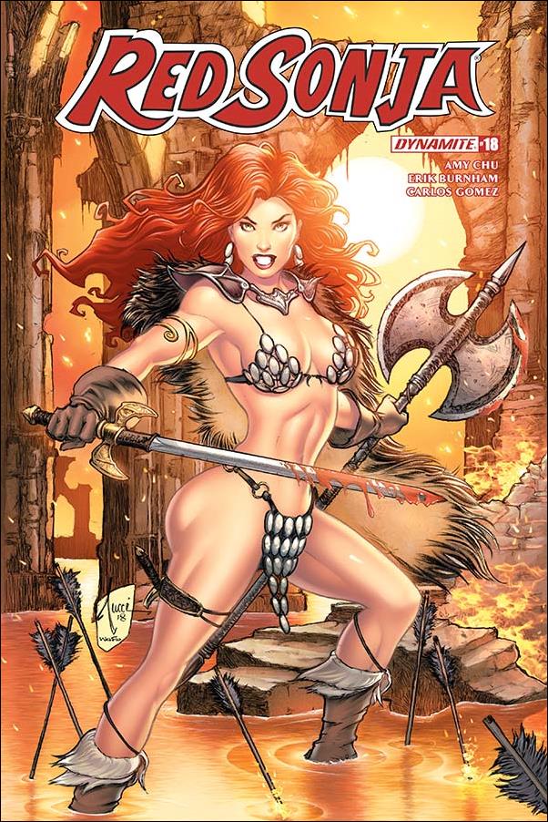 Red Sonja (2017) issue 18-B Billy Tucci Cover