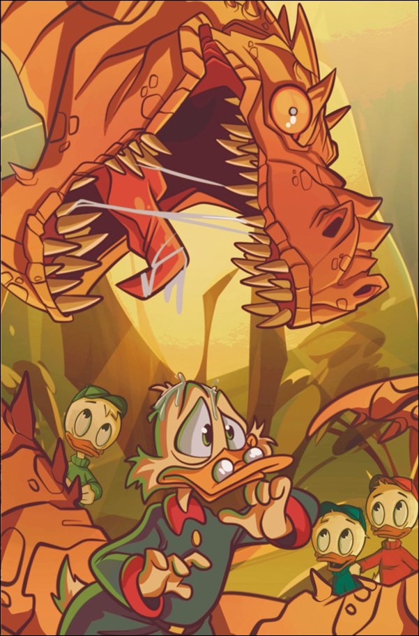 Ducktales (2024) issue 3-H Francesco Tomaselli Metal Virgin Cover