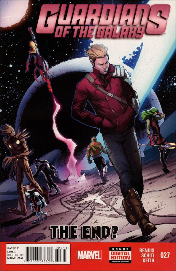 Guardians of the Galaxy (2013) issue 27 Valerio Schiti Cover